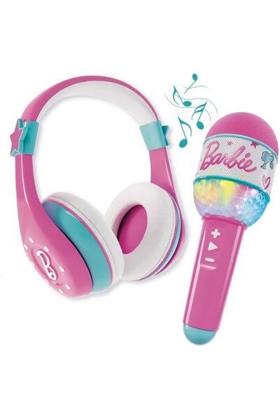 REAL FUN TOYS Ακουστικά Barbie με Μικρόφωνο (104468)