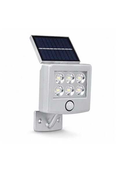 SHOPIENS ®   Lampă solară LED de perete cu senzor de mișcare, panou de încărc...