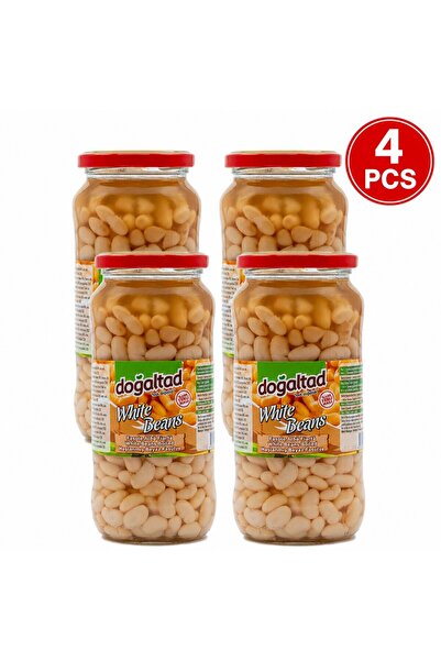 DOĞALTAT Fasole Alba Boabe Dogaltad Set 4 Buc 580 Gr