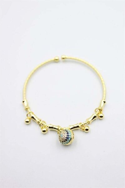 MENESSA Charm bracelet with stones - gold