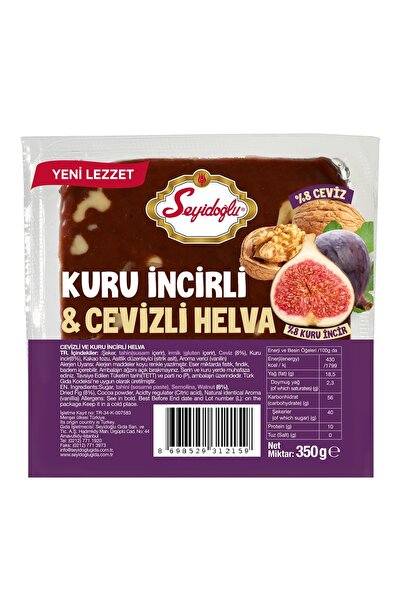 Seyidoğlu Halva cu Smochine si Nuci Turceasca Seyidoglu 350 Gr