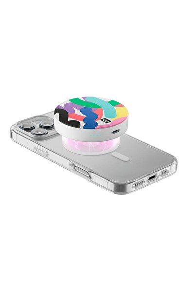 Cellular Line CELLULARLINE MAGVIBE MAGSAFE 3000 MAH Powerbank - BEYAZ