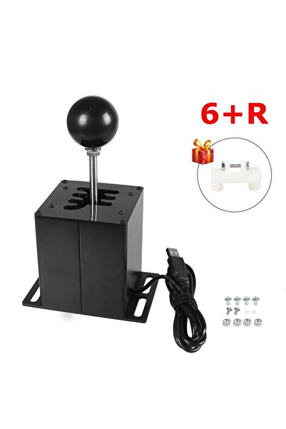 Choice 6 R PC USB H Gear Shifter For Logitech G29/G25/G27/G920 For Thrustmast...