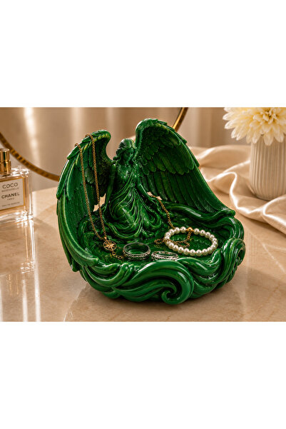 farist Jewelry Organizer with Angel Figure |   Decorative Jewelry Stand |   1...
