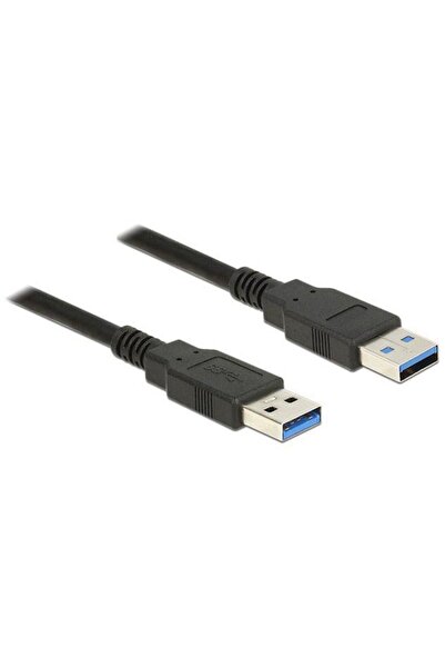 DELOCK Cablu USB 3.0 Tip-A tată > USB 3.0 Tip-A tată 0,5m negru