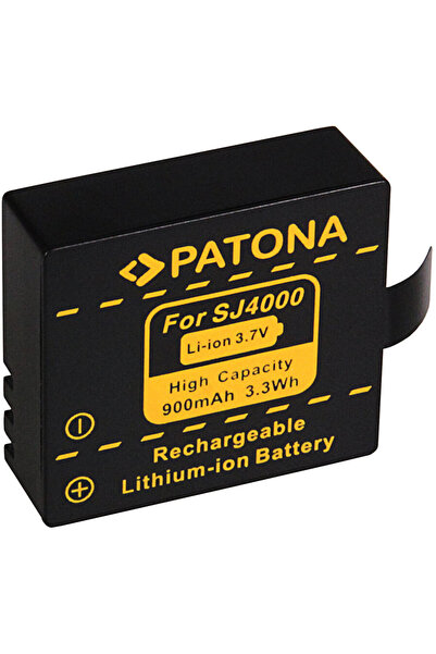 Patona Батерия 900mAh за подмяна на SJCAM SJ4000 SJ5000 SJ6000-1228
