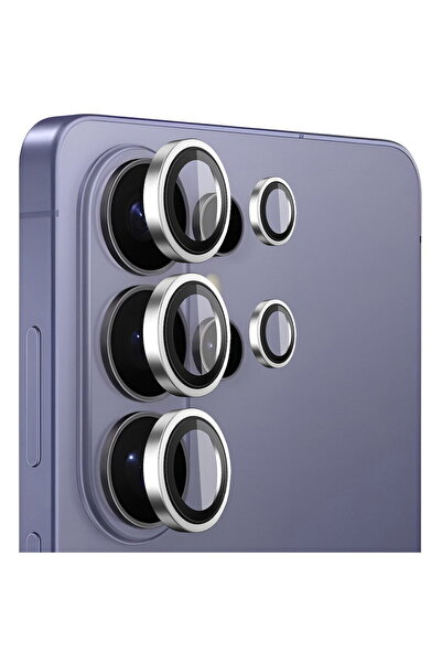 BLUEO Folie pentru Samsung Galaxy S26 Ultra - Camera Lens Protector - Silver