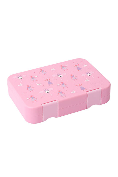 Bamboo Bark childrens kids tritan lunch box, bento, snack box with compartmen...