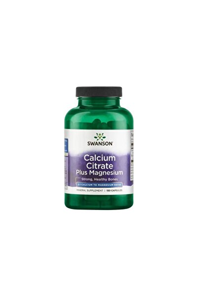 SWANSON Calcium Citrate Plus Magnesium 2:1