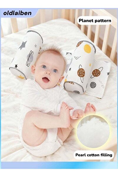 oldlaiben Baby Head Shaping Pillow,Baby Anti-Heading Pillow,Infant Baby Soft ...