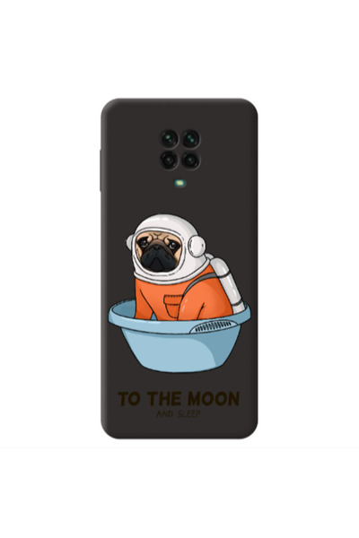 Other Xiaomi Redmi Note 9 Pro To the moon Black Colored Silicone TPU Θήκη