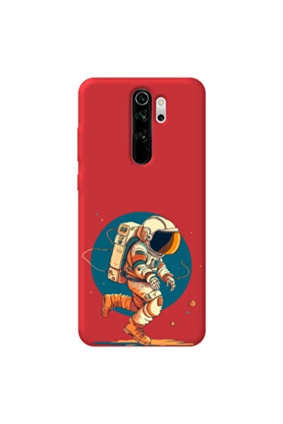 Other Xiaomi Redmi Note 8 Pro Run Space Red Colored Silicone TPU Θήκη