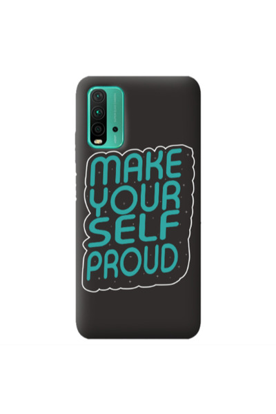 Other Xiaomi Poco M3 Make Your Self Proud Black Colored Silicone TPU Θήκη