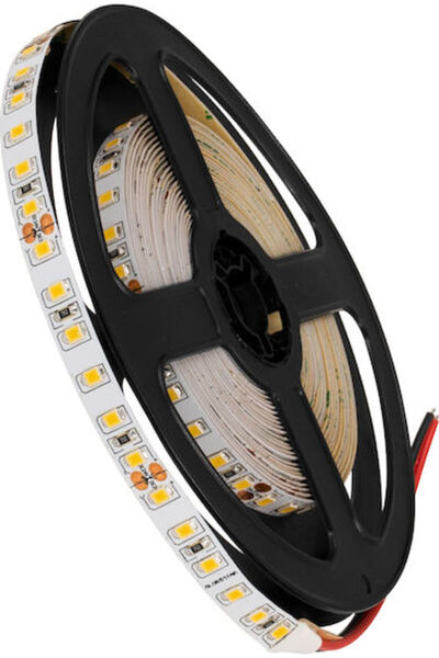 Other GloboStar Ταινία LED 24V Θερμό Λευκό Φως 5μ Τύπου SMD2835 Κωδικός: 70232