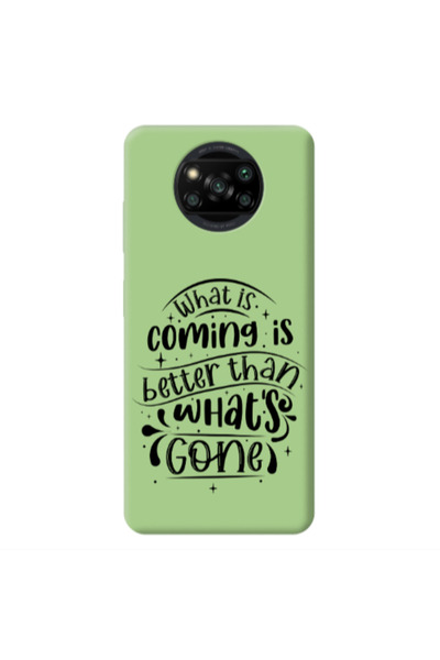 Other Xiaomi Poco X3 /X3 Pro What is coming Light Green Colored Silicone TPU ...
