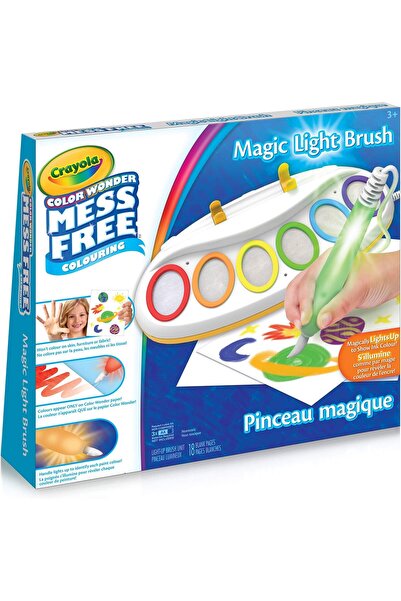 Crayola فرشاة كولور ووندر ماجيك لايت: مجموعة رسم بدون فوضى