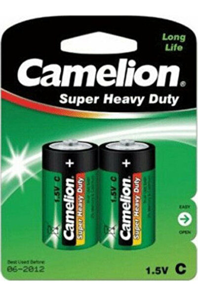 CAMELİON Υπέρ-βαρέως τύπου μπαταρίες Ζένκο C 1.5V, συσκευασία 2 τεμαχίων