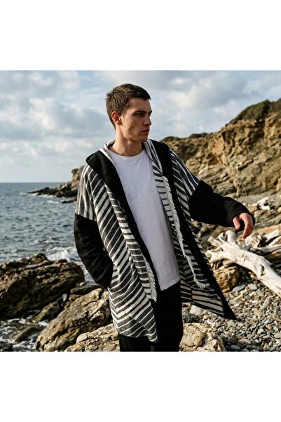 Su Koleksiyon Od Hooded Bohemia Style Men's Cardigan