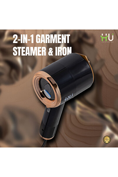 HU HAPPY USER 2-in-1 Garment Steamer & Iron