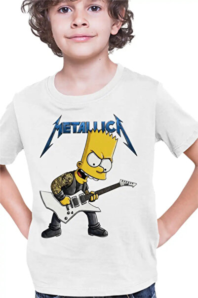 OEM Tricou Copii Baieti Metallica The Simpsons Bart Merch