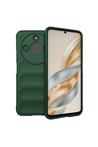 Techsuit Husa pentru Honor X9c Smart, Magic Shield, protectie antisoc, verde