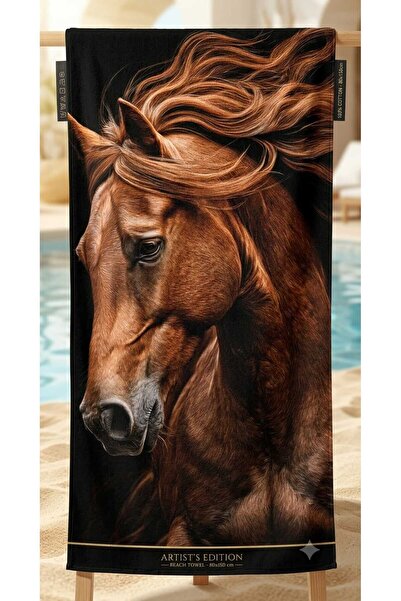Elmas Dizayn Beach Sports Bath Towel Quick Drying Water Absorbent Sand Resist...