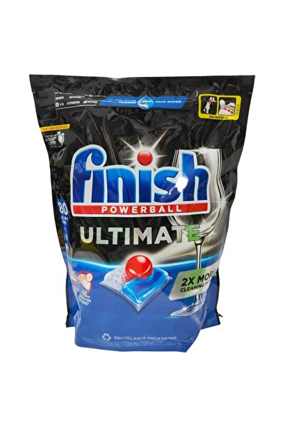 Finish Detergent Vase Capsule 80 pcs Powerball Ultimate