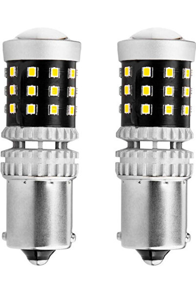 AMIO Λάμπες Αυτοκινήτου & Μοτοσικλέτας P21W / BA15S Canbus LED 6000K Ψυχρό Λε...