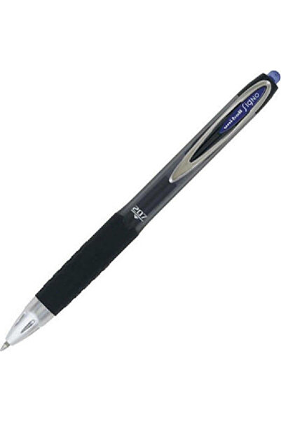 UNİ-BALL Signo UM-120 Στυλό Τζελ 0.7mm Μαύρο με Μπλε Μελάνι Κωδικός: UNIUM-120BL