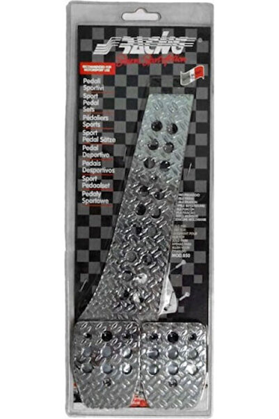 Simoni Racing Ειδικό Σετ Πεντάλ Αυτοκινήτου για Bmw Golf Ασημί 3 τεμάχια Κωδι...
