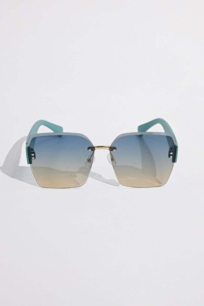 Tudors Women's mint square protective sunglasses