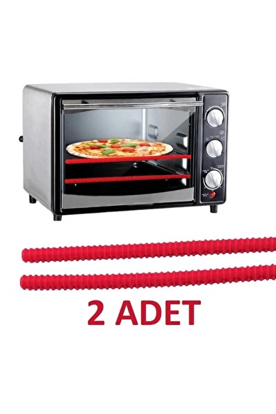 zeixpow 2 Adet Isıya Dayanıklı Silikon Izgara Fırın Koruyucu Yanma Önleyici K...