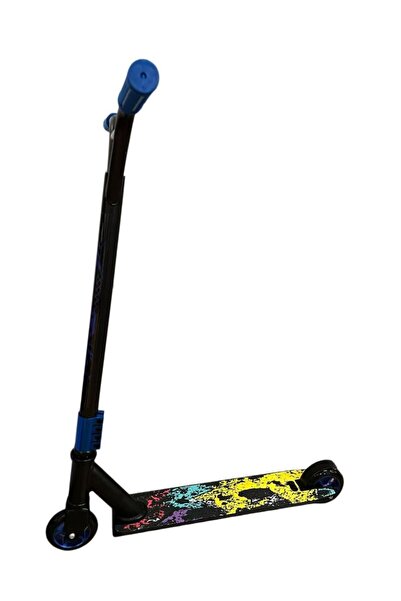 happyworld2026 Trotineta Freestyle pentru Copii cu Ghidon Rotiv 360°/Galben