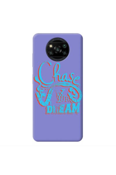 Other Xiaomi Poco X3 /X3 Pro Chase Your Dream Purple Colored Silicone TPU Θήκη