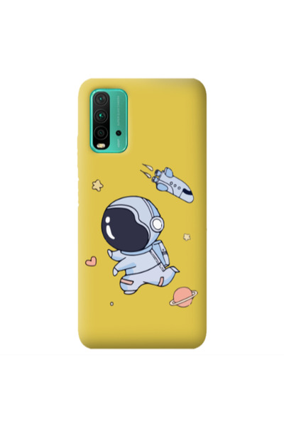 Other Xiaomi Poco M3 Aduket Yellow Colored Silicone TPU Θήκη