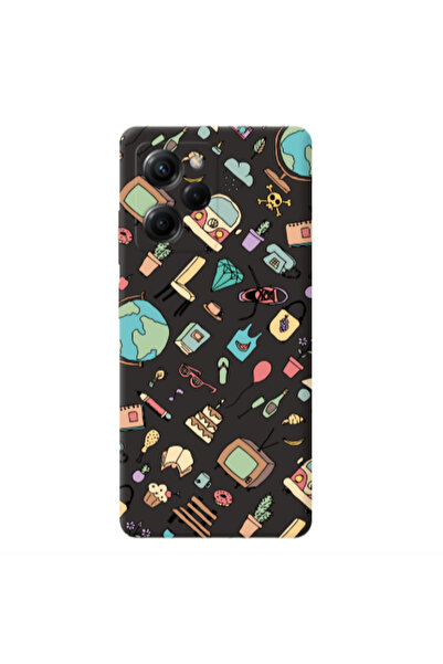 Other Xiaomi Poco X5 Pro Best buds Black Colored Silicone TPU Θήκη