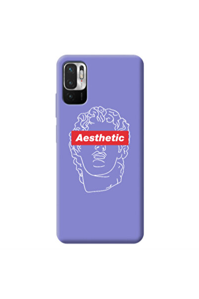 Other Xiaomi Redmi Note 10 Pro 5G Aesthetic Purple Colored Silicone TPU Θήκη