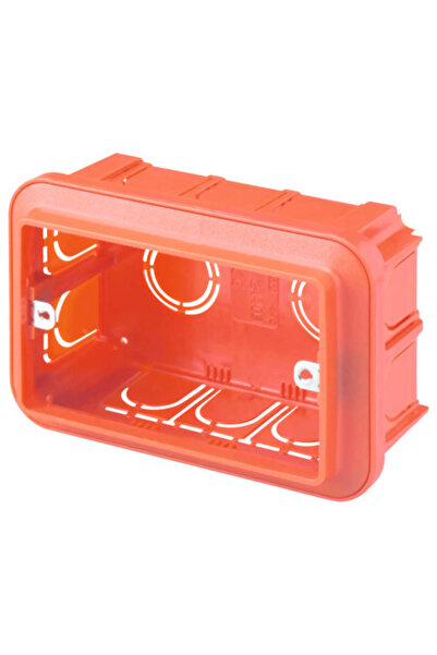OEM Doză zidărie 3 module Gewiss, portocaliu