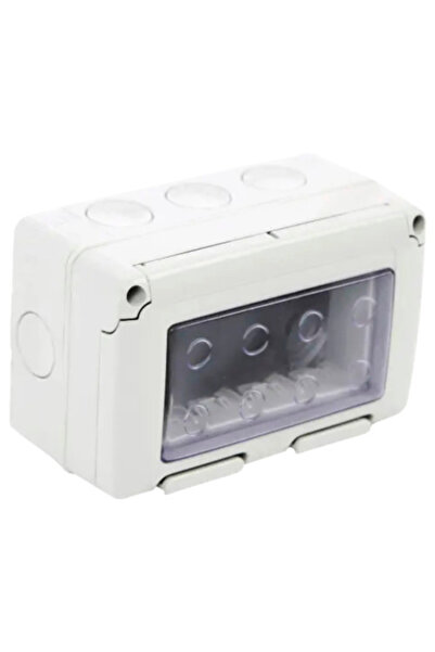 OEM Doză pentru aparate Gewiss, 3 module, IP55, montaj aplicat, gri