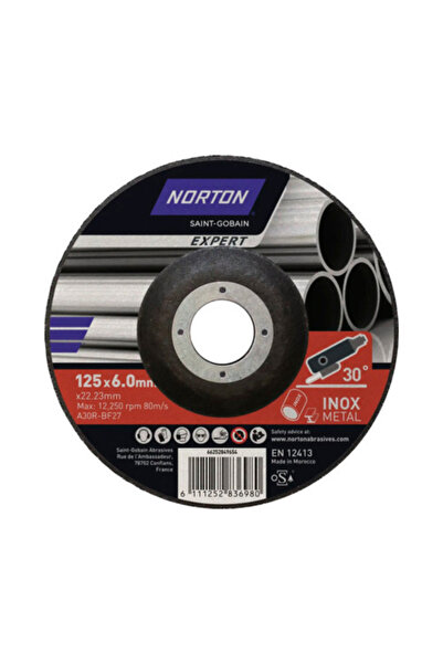 OEM Диск за дебитиране метал Norton Expert Ø125x6x22,23mm