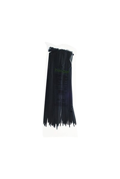 OEM Colier plastic/șoricei prindere Haupa 4,8x302 mm, pachet 100 bucăți, negru
