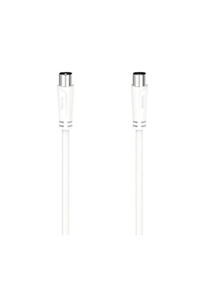 OEM Hama ομοαξονικό καλώδιο επέκτασης 1.5μ 90dB λευκό, συμπεριλαμβάνεται Υποδ...