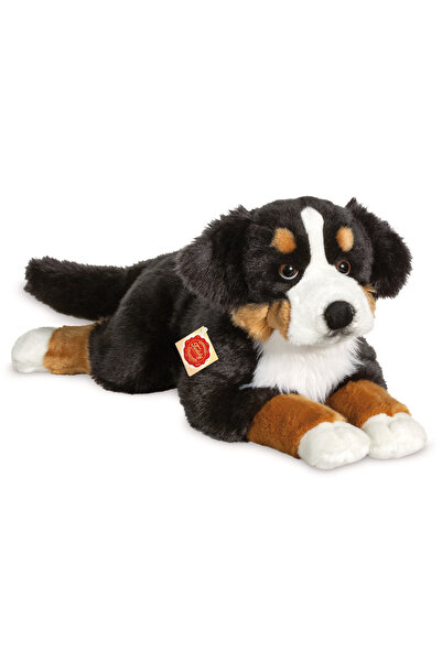 TEDDY HERMANN Câine de munte Bernese de pluș, culcat, 60cm (927815)