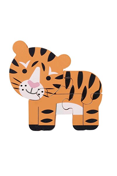 Orange Tree Toys Μικρά Παζλ Ζώων Τίγρης