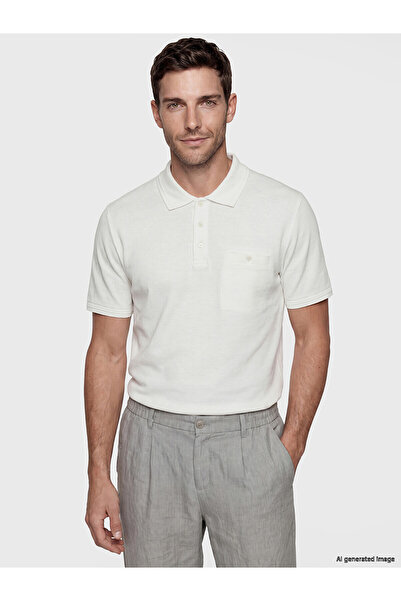 LC Waikiki Vizyon New Season Polo Neck Combed Cotton Men's T-Shirt