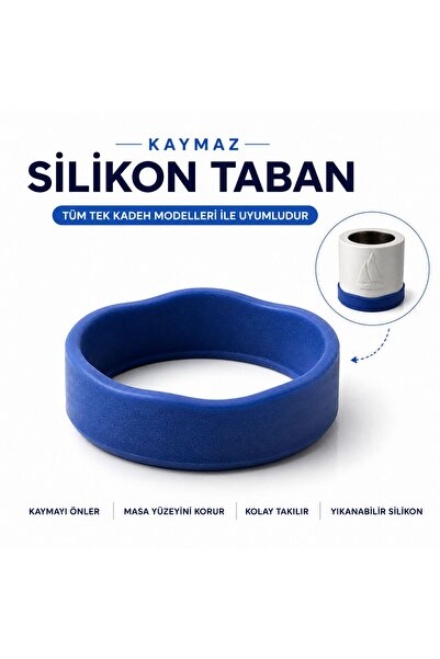 Mottopi Ehlikeyf Silicone Non-Slip Base Ring for Single Goblet, Silicone Base...