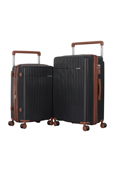 AVIATOR Brand 2-Piece Travel Luggage Set - 28 + 24 Inch - Durable Polypropyle...