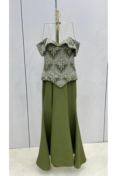 Ahlaa mawda Elegant embroidered evening dress