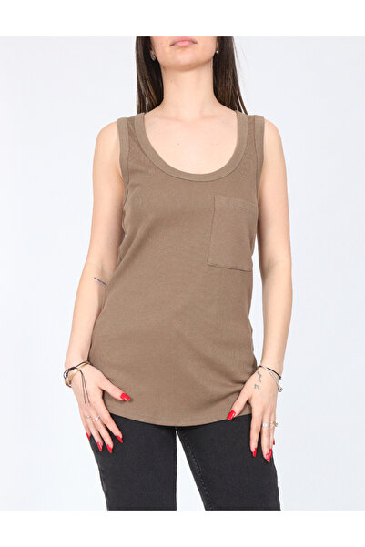 Evendi Tank top, Light brown