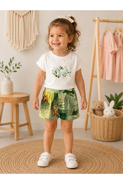 Ugly Duck 01-04 Years Old Dominica Shorts Set - Green